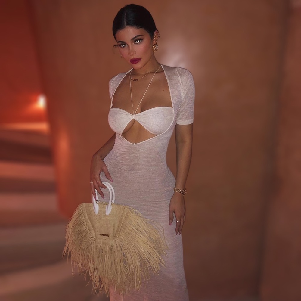 Hot Miami Styles White Two Piece Dress